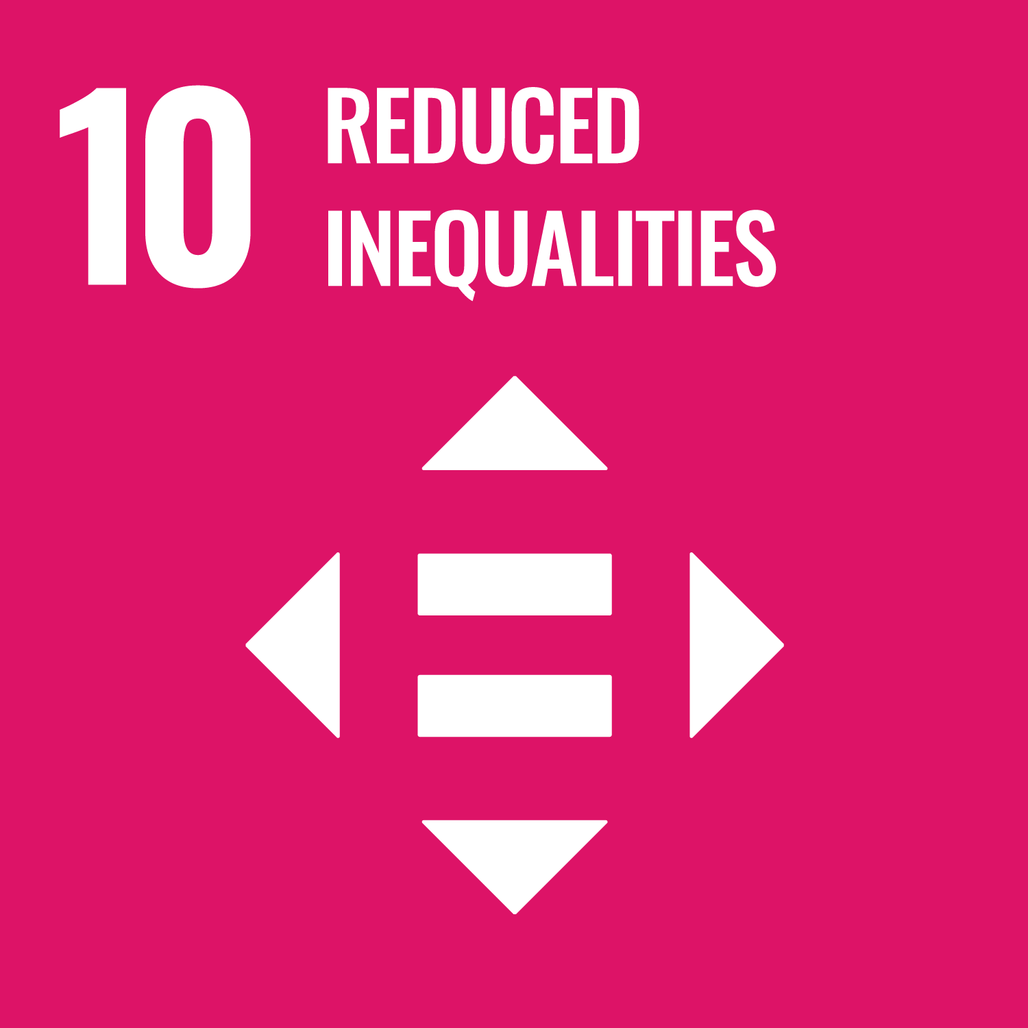 UN SDG 10 - Reduced inequalities