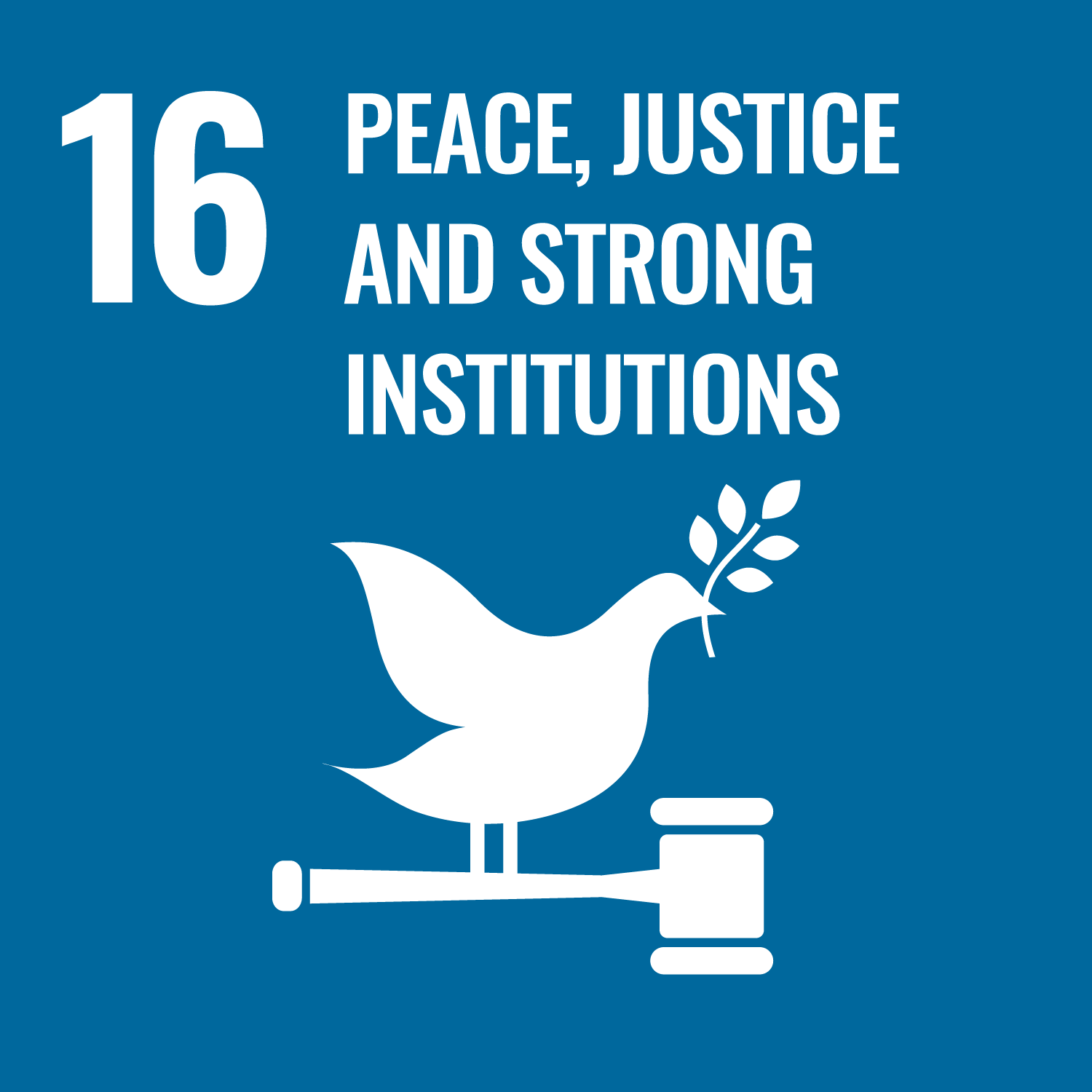 UN SDG - Peace, justice and strong institutions