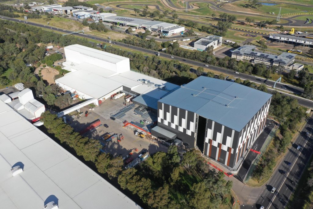 Drone view of Arnotts site